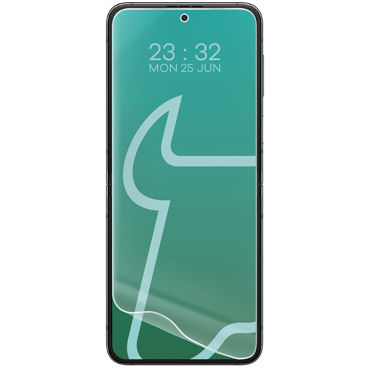 Hydrogel Folie für den Bildschirm für Galaxy Z Flip5, Bizon Film Hydrogel Front, 1 Stück