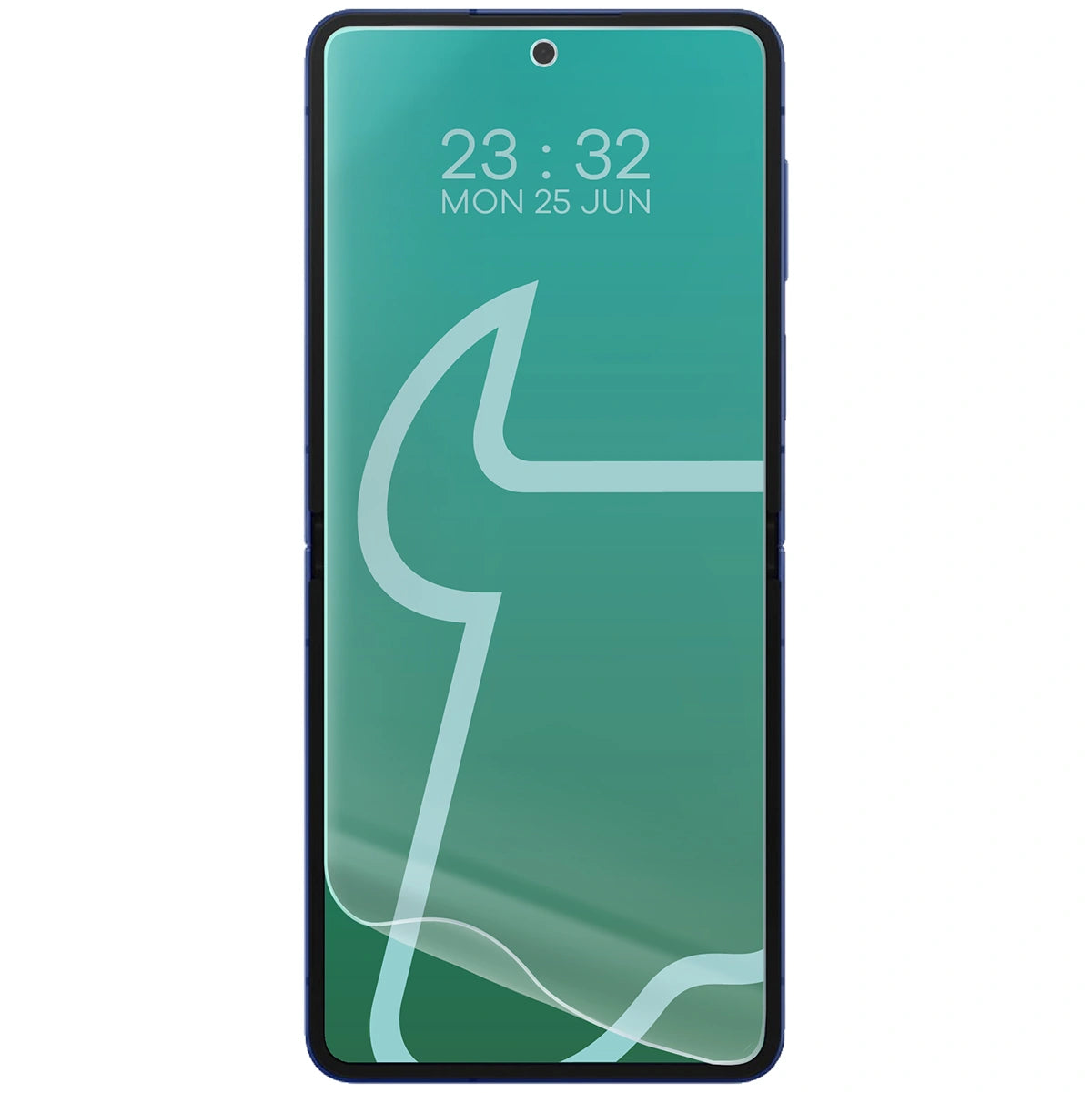 Hydrogel Folie für den Bildschirm für Galaxy Z Flip7, Bizon Film Hydrogel Front, 1 Stück