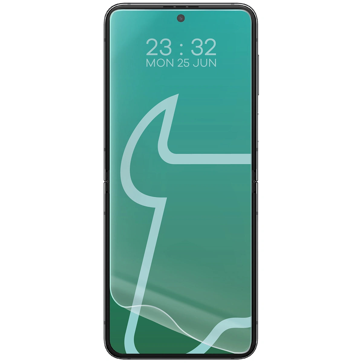 Hydrogel Folie für den Bildschirm für Galaxy Z Flip7 FE / Z Flip6, Bizon Glass Hydrogel Front, 1 Stück