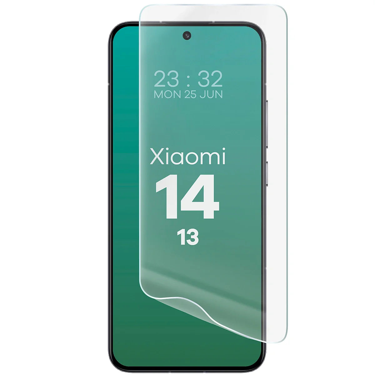 Hydrogel Folie für den Bildschirm für Xiaomi 14 / 13, Bizon Film Hydrogel Front, 1 Stück