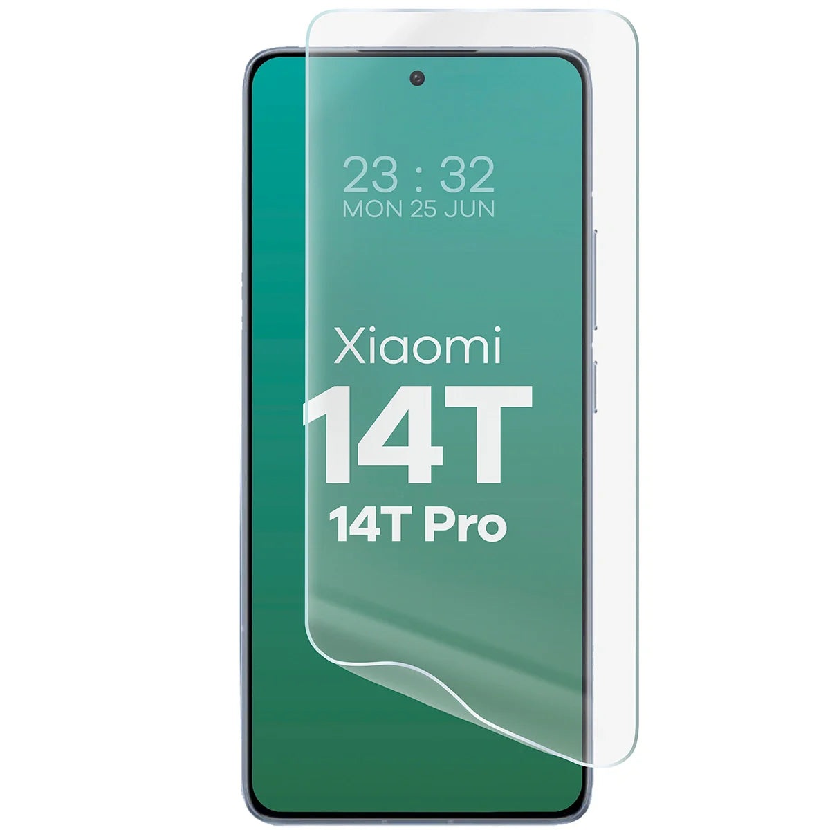 Hydrogel Folie für den Bildschirm für Xiaomi 14T/14T Pro, Bizon Film Hydrogel Front, 1 Stück