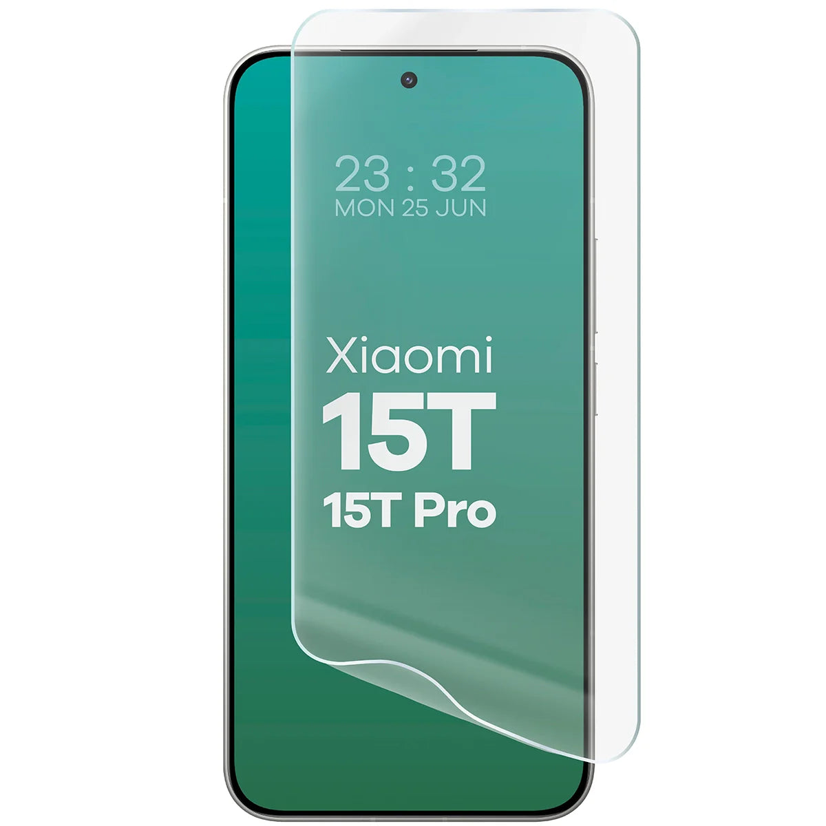 Hydrogel Folie für den Bildschirm für Xiaomi 15T / 15T Pro, Bizon Film Hydrogel Front, 1 Stück