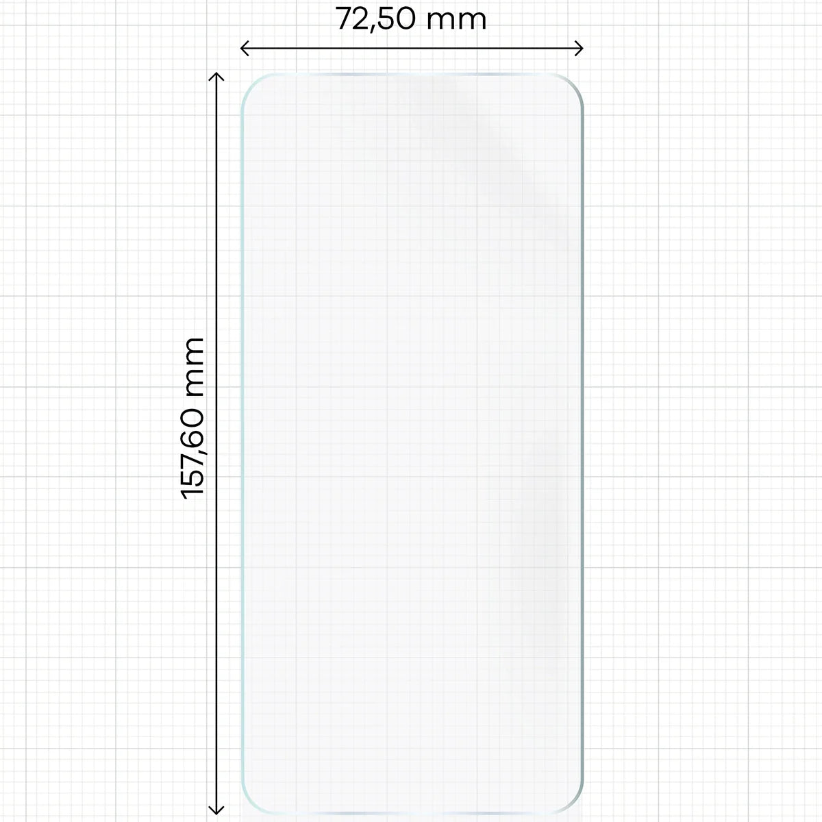 Hydrogel Folie für den Bildschirm für Xiaomi POCO F7, Bizon Glass Hydrogel Front, 1 Stück