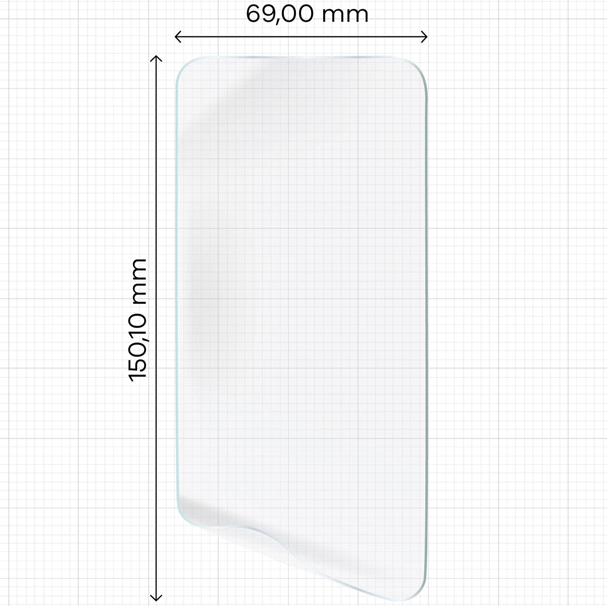 Hydrogel Folie für den Bildschirm für Google Pixel 9a, Bizon Glass Hydrogel Front, 2 Stück