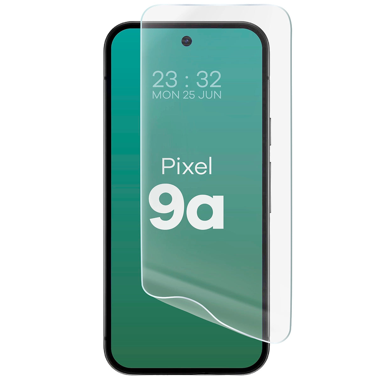 Hydrogel Folie für den Bildschirm für Google Pixel 9a, Bizon Glass Hydrogel Front, 2 Stück