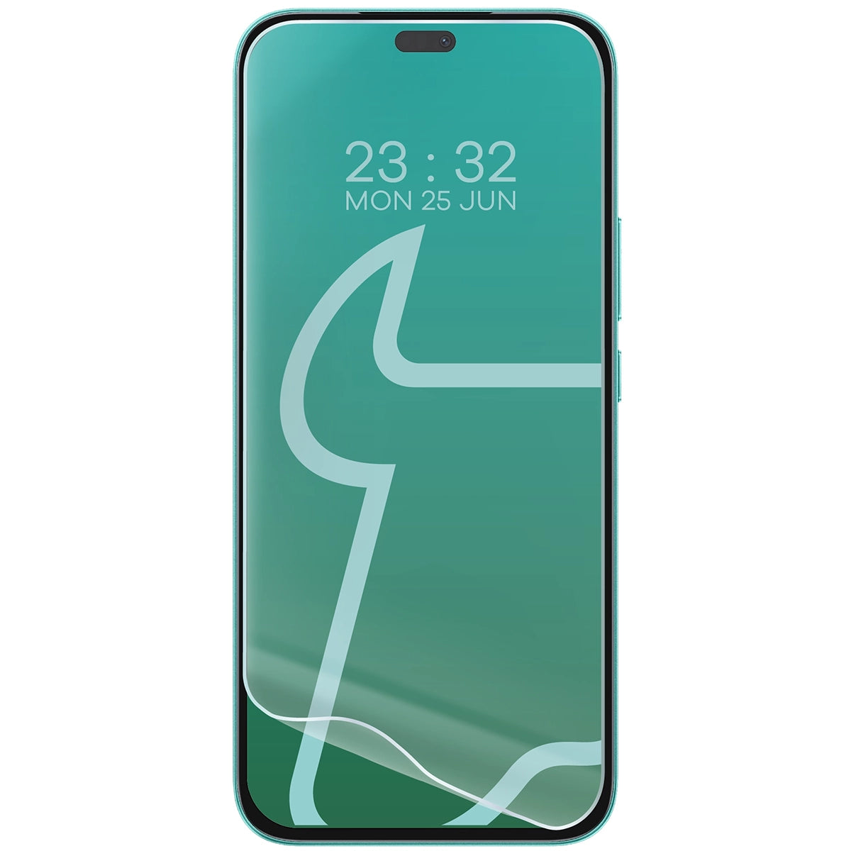 Hydrogel Folie für den Bildschirm für Honor 400 Lite, Bizon Glass Hydrogel Front Duo, 2 Stück
