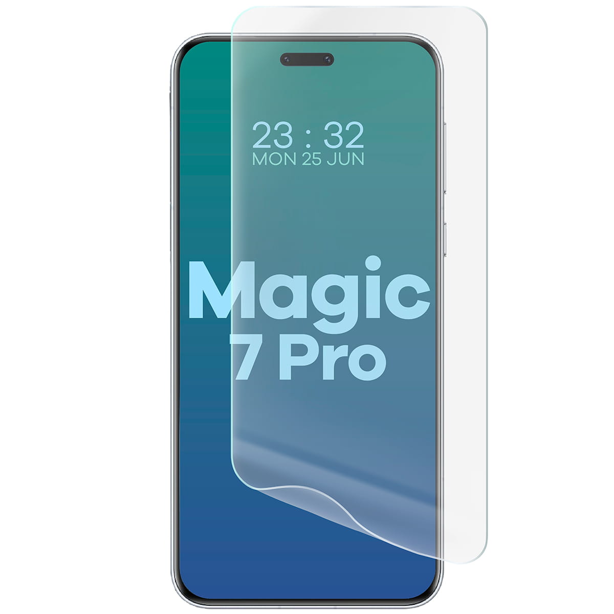 Hydrogel Folie für den Bildschirm für Honor Magic7 Pro, Bizon Glass Hydrogel Front Duo, 2 Stück