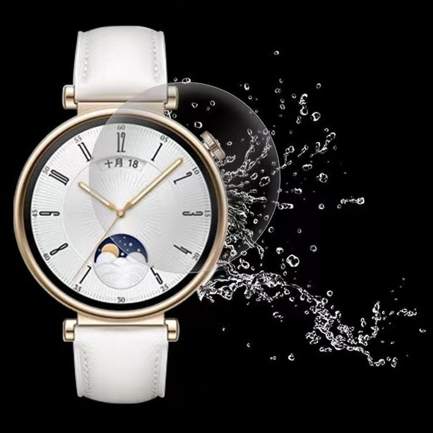 Hydrogel Folie für den Bildschirm Bizon Watch Film Hydrogel Duo für Huawei Watch GT 4 41 mm, 2 Stück