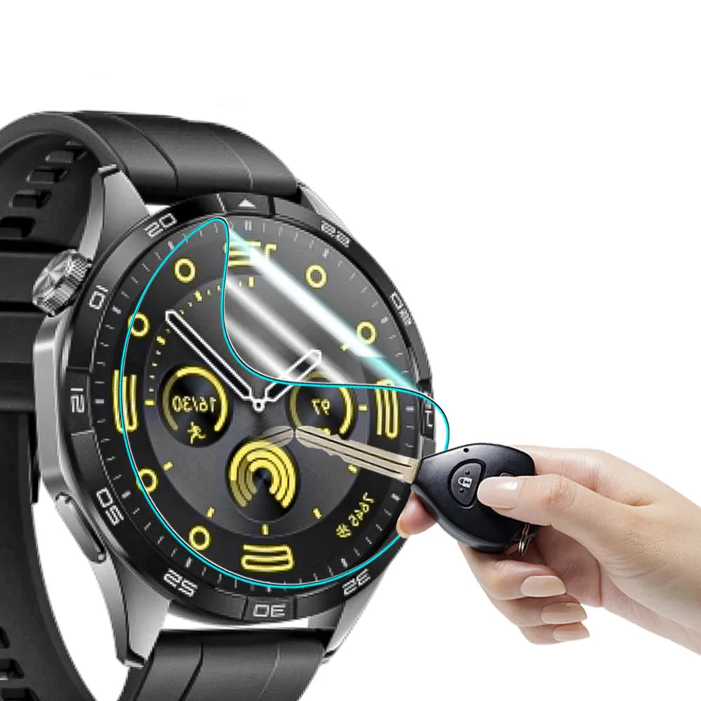 Hydrogel Folie für den Bildschirm Bizon Glass Watch Hydrogel Duo für Huawei Watch GT 4 46 mm, 2 Stück