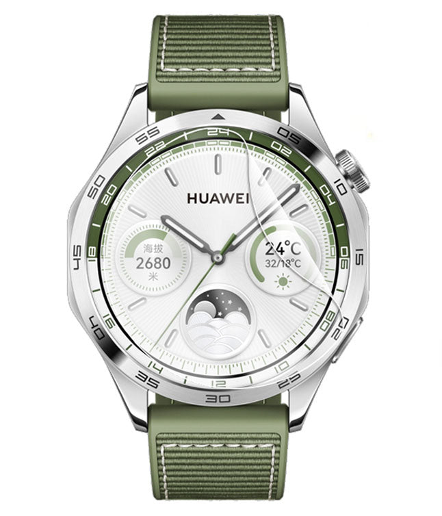Hydrogel Folie für den Bildschirm Bizon Glass Watch Hydrogel Duo für Huawei Watch GT 4 46 mm, 2 Stück