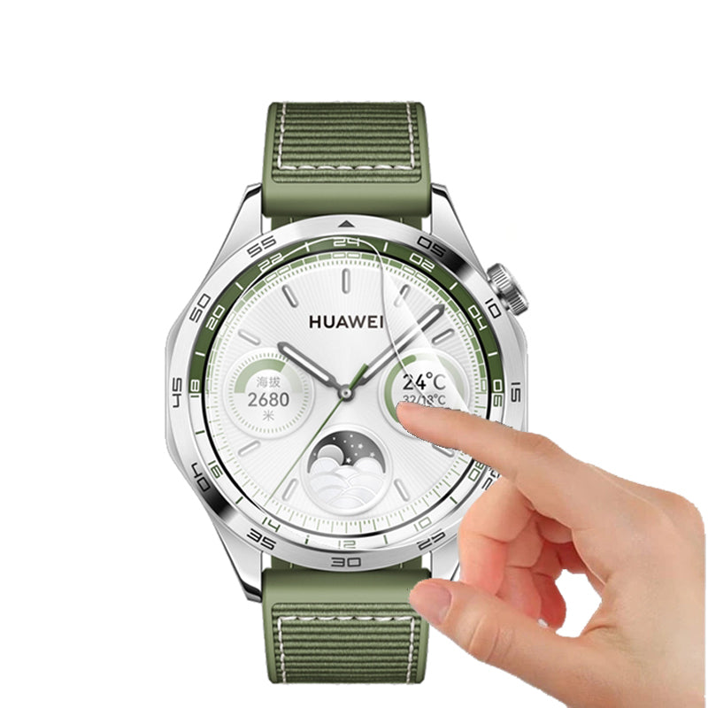 Hydrogel Folie für den Bildschirm Bizon Glass Watch Hydrogel Duo für Huawei Watch GT 4 46 mm, 2 Stück