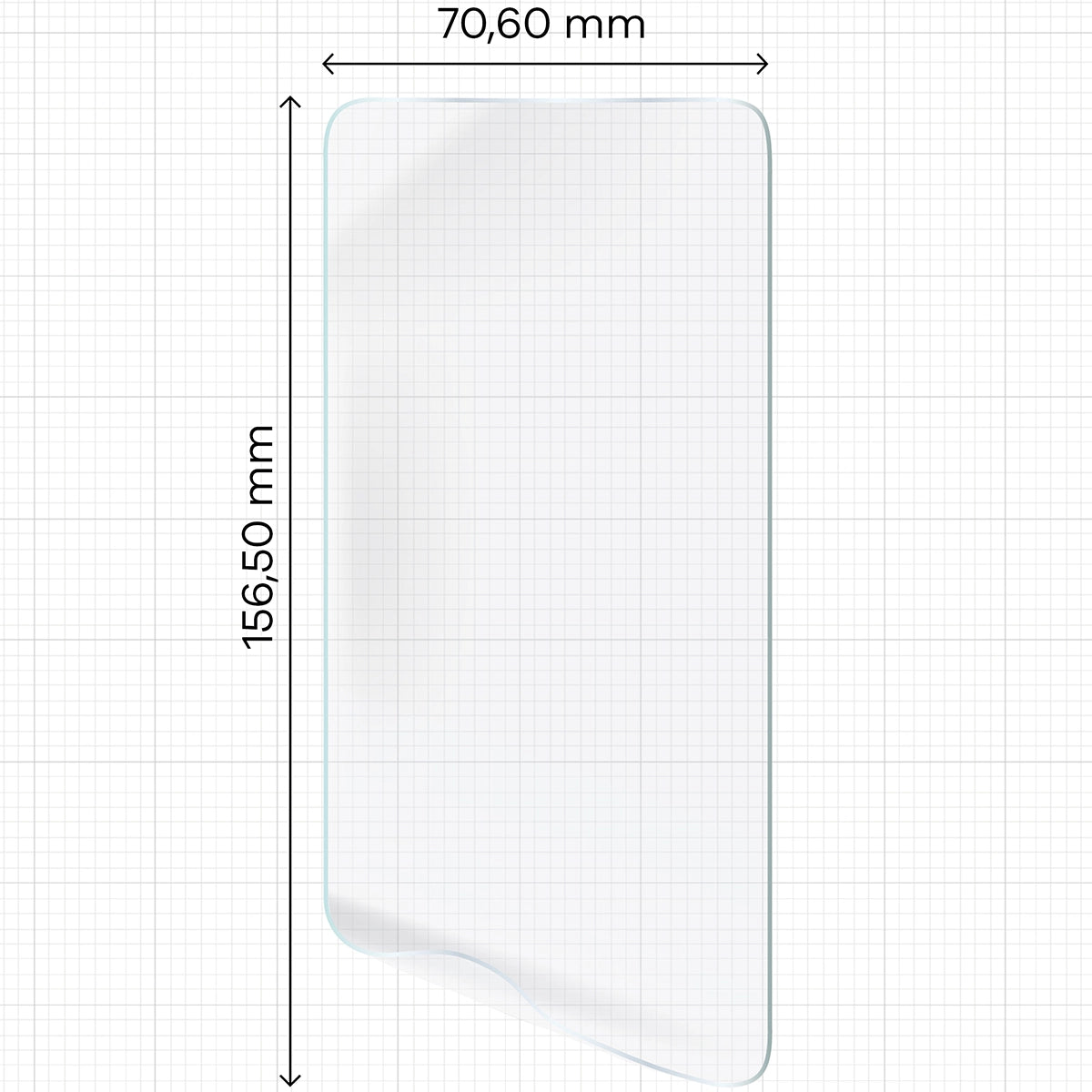 Hydrogel Folie für den Bildschirm für Motorola Edge 60 / 60 Pro / 60 Fusion, Bizon Glass Hydrogel Front Duo, 2 Stück