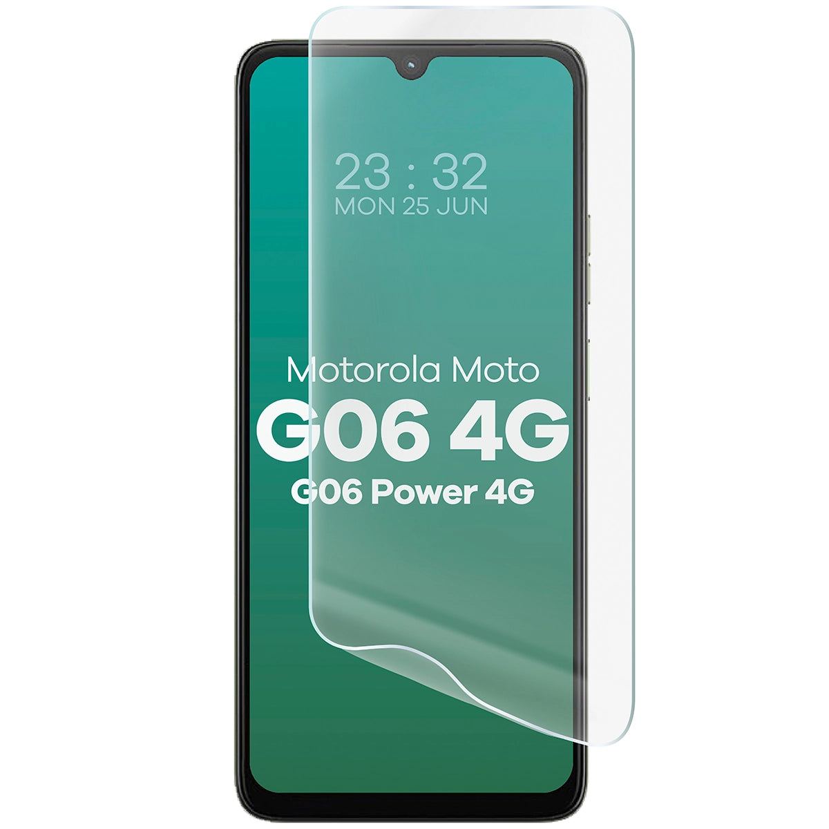 Hydrogel Folie für den Bildschirm für Motorola Moto G06/G06 Power, Bizon Film Hydrogel Front, 1 Stück