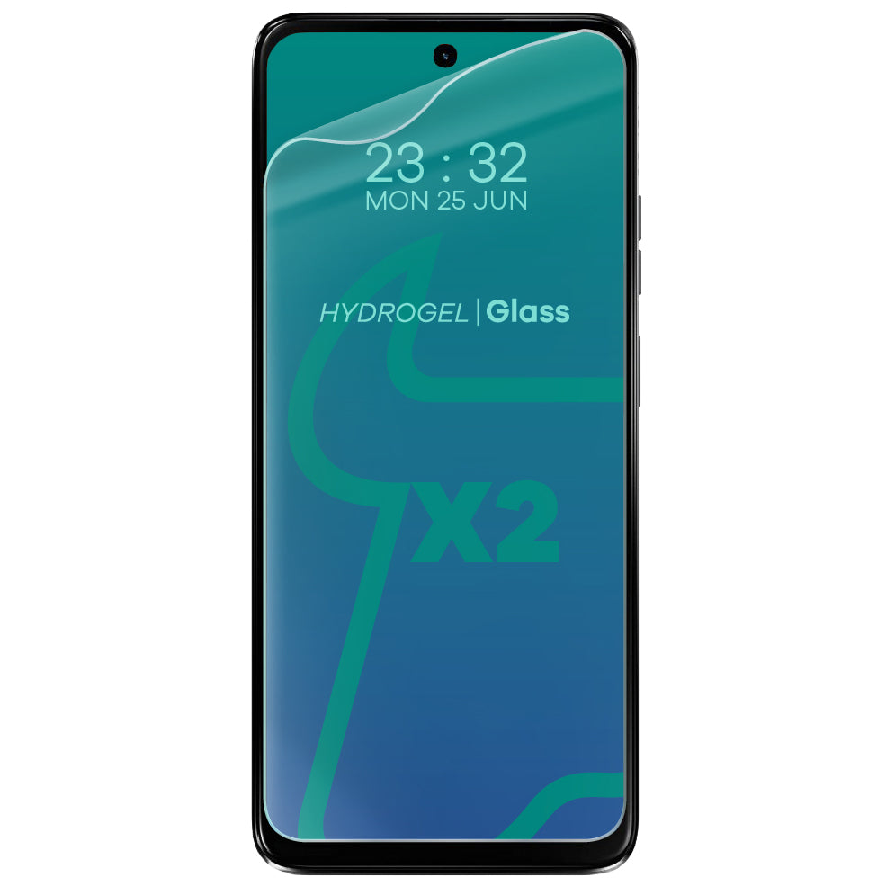 Hydrogel Folie für den Bildschirm für Motorola Moto G34 / G45 5G, Bizon Glass Hydrogel Front Duo, 2 Stück