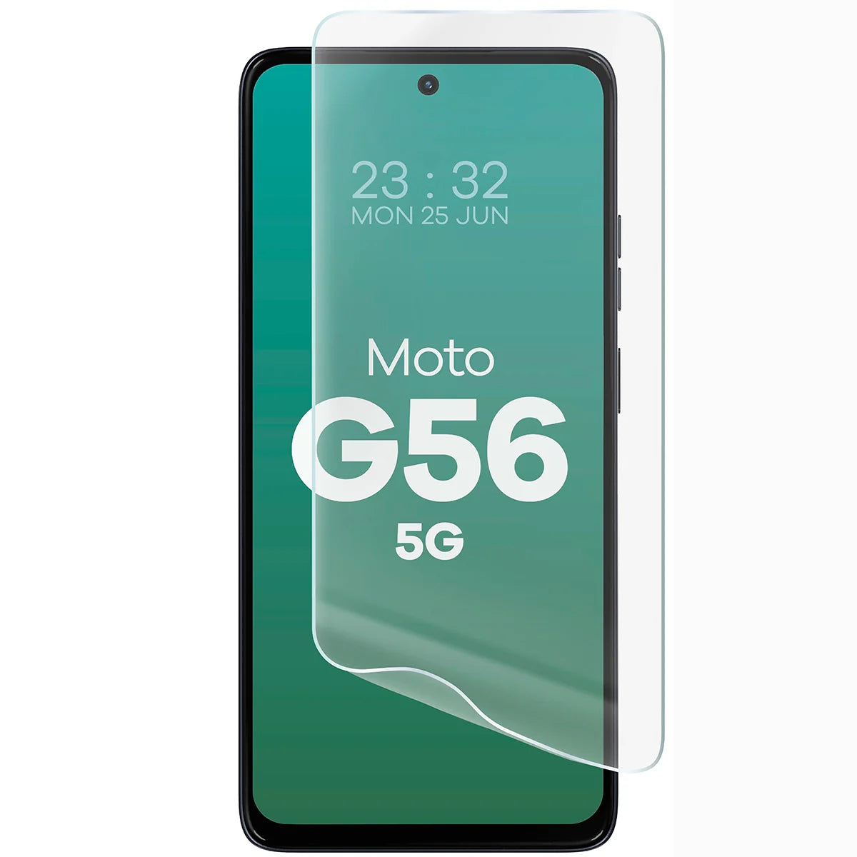 Hydrogel Folie für den Bildschirm für Motorola Moto G56 5G, Bizon Glass Hydrogel Front Duo, 2 Stück