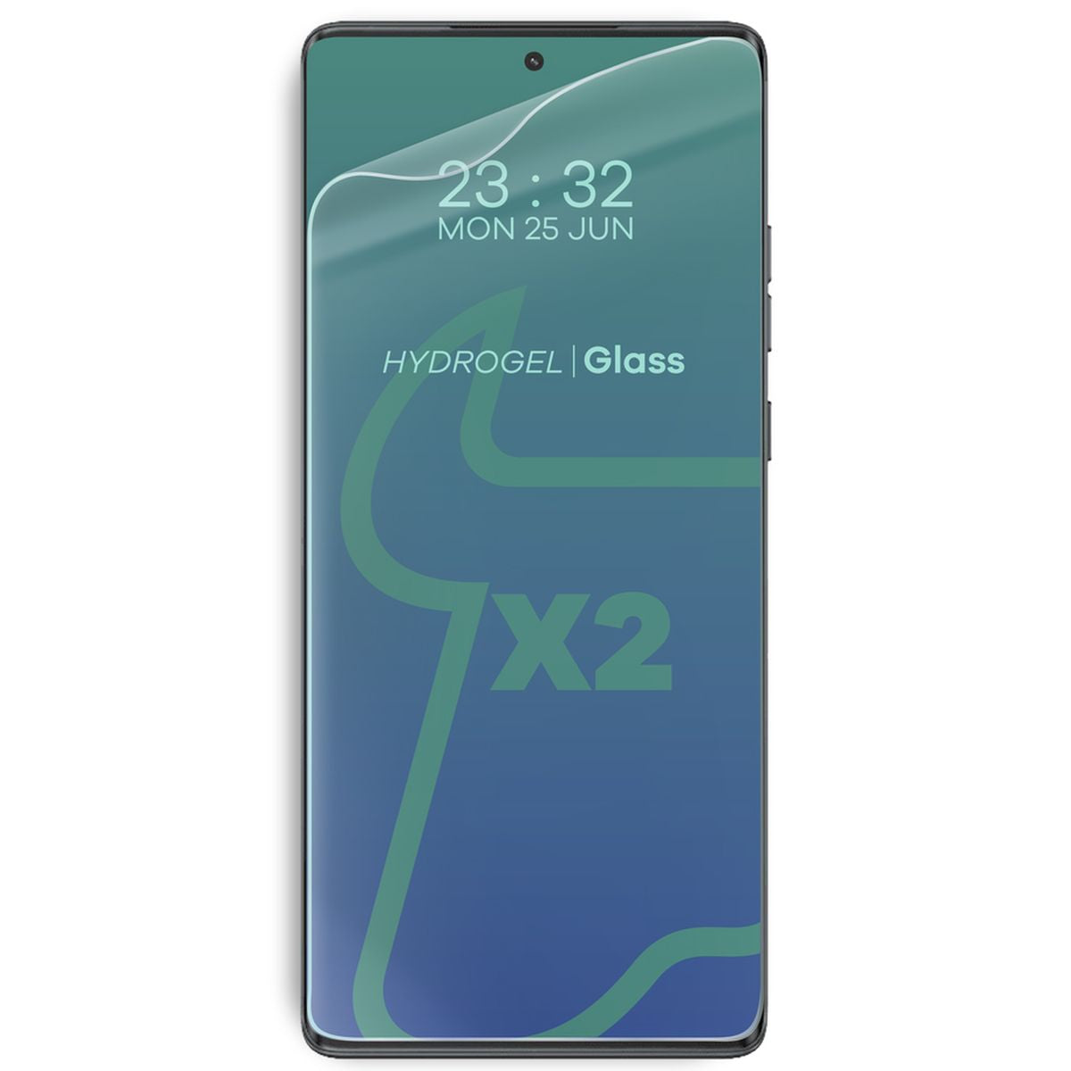 Hydrogel Folie für den Bildschirm für Motorola Moto G85 5G, Bizon Film Hydrogel Front Duo, 2 Stück