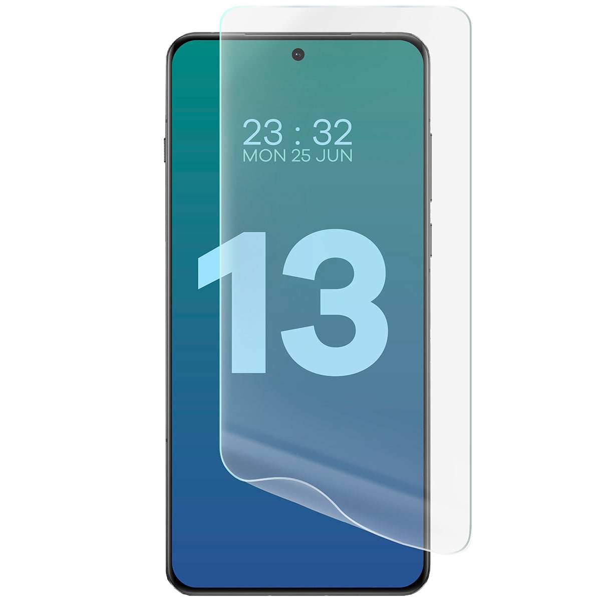 Hydrogel Folie für den Bildschirm für OnePlus 13, Bizon Film Hydrogel Front Duo, 2 Stück