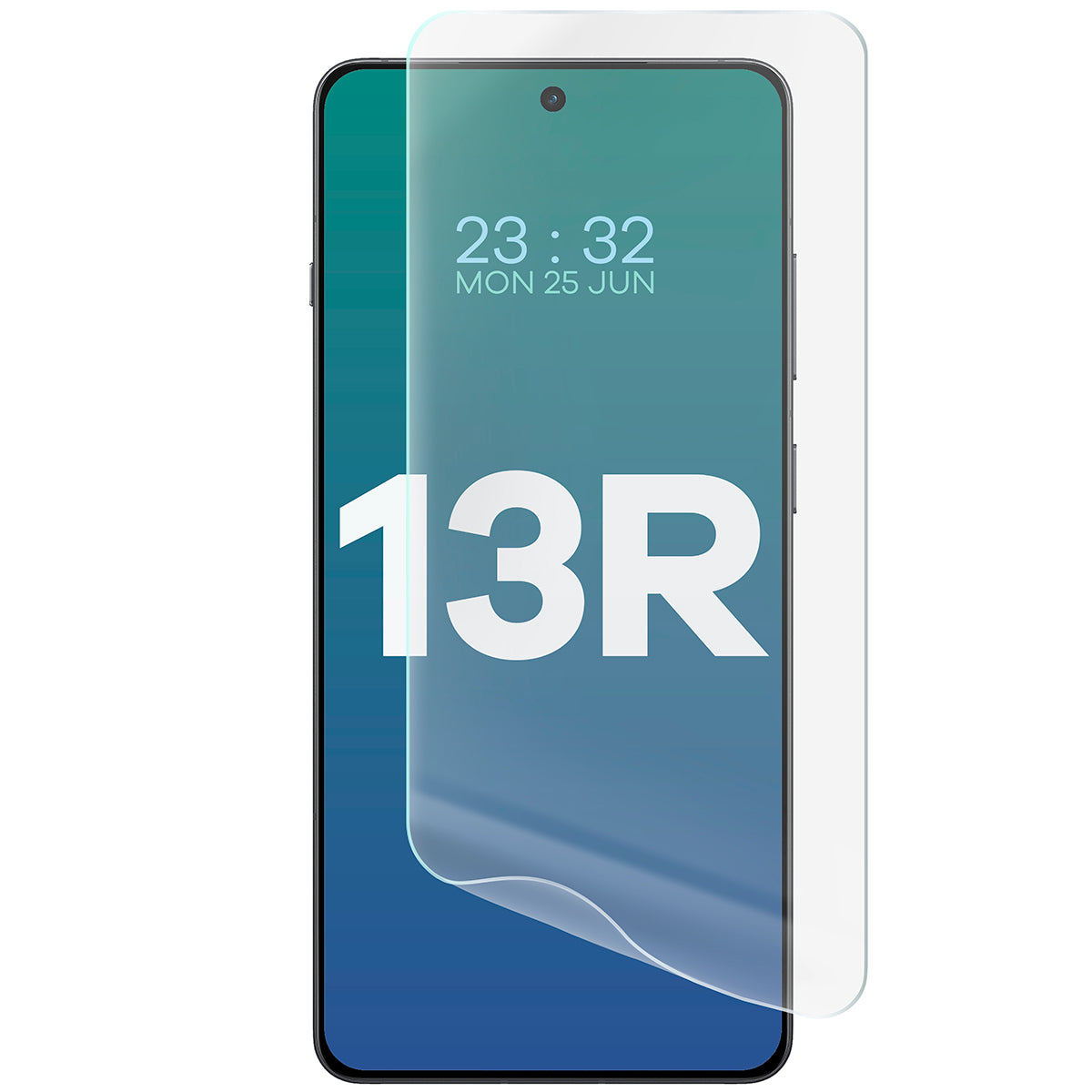 Hydrogel Folie für den Bildschirm für OnePlus 13R, Bizon Film Hydrogel Front Duo, 2 Stück