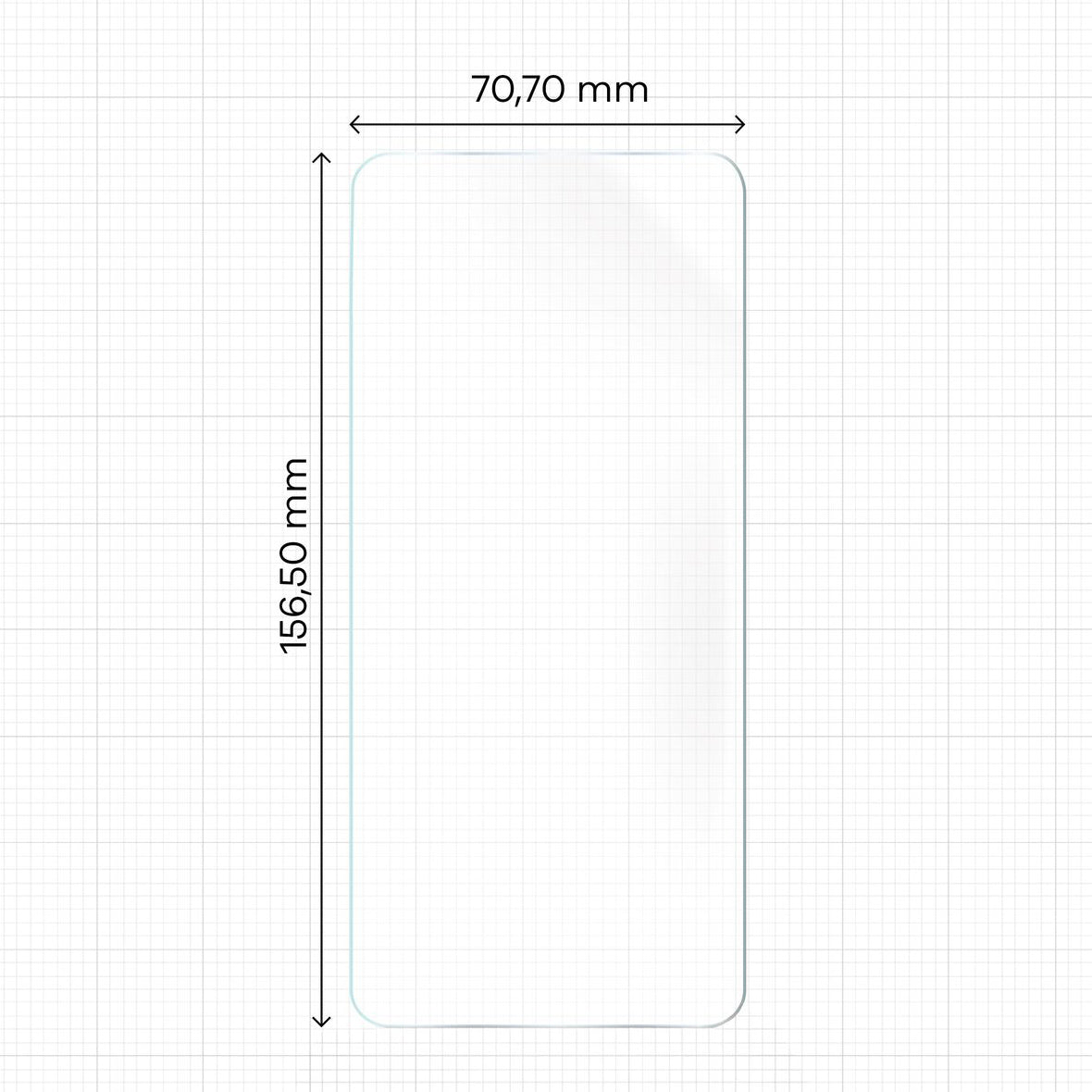 Hydrogel Folie für den Bildschirm für OnePlus Nord 4, Bizon Glass Hydrogel Front Duo, 2 Stück