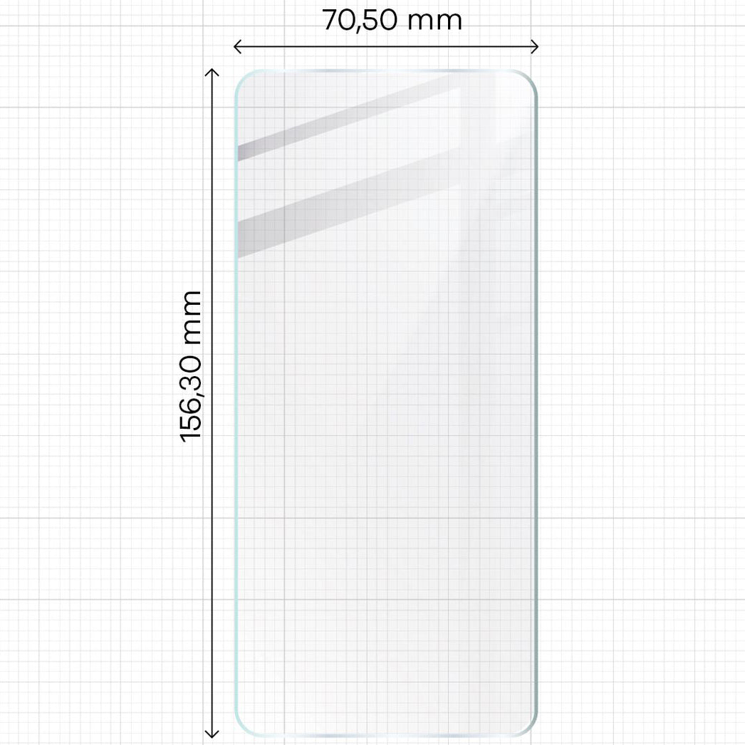Hydrogel Folie für den Bildschirm für Oppo Reno11 F 5G, Bizon Glass Hydrogel Front, 2 Stück