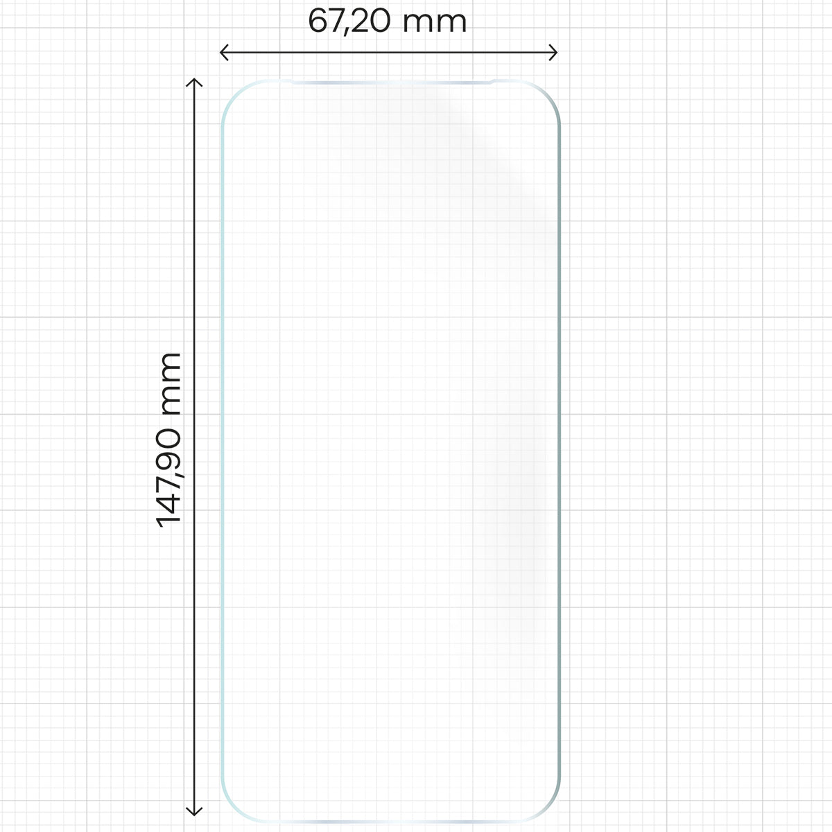 Hydrogel Folie für den Bildschirm für Pixel 8a, Bizon Film Hydrogel Front Duo, 2 Stück