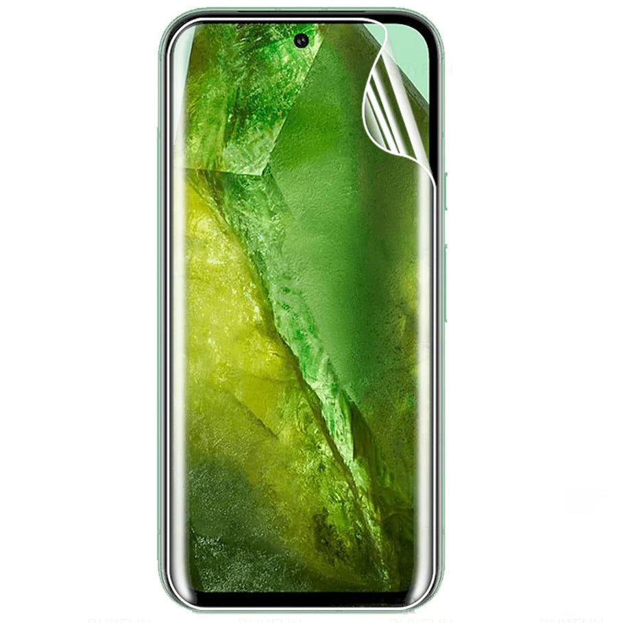Hydrogel Folie für den Bildschirm für Pixel 8a, Bizon Film Hydrogel Front Duo, 2 Stück