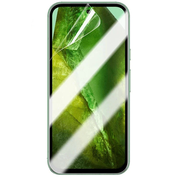 Hydrogel Folie für den Bildschirm für Pixel 8a, Bizon Film Hydrogel Front Duo, 2 Stück