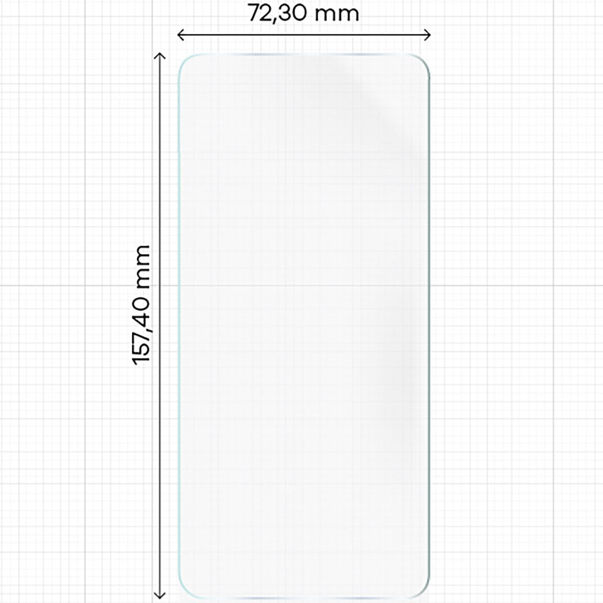 Hydrogel Folie für den Bildschirm für Realme 12+ 5G, Bizon Glass Hydrogel Front Duo, 2 Stück