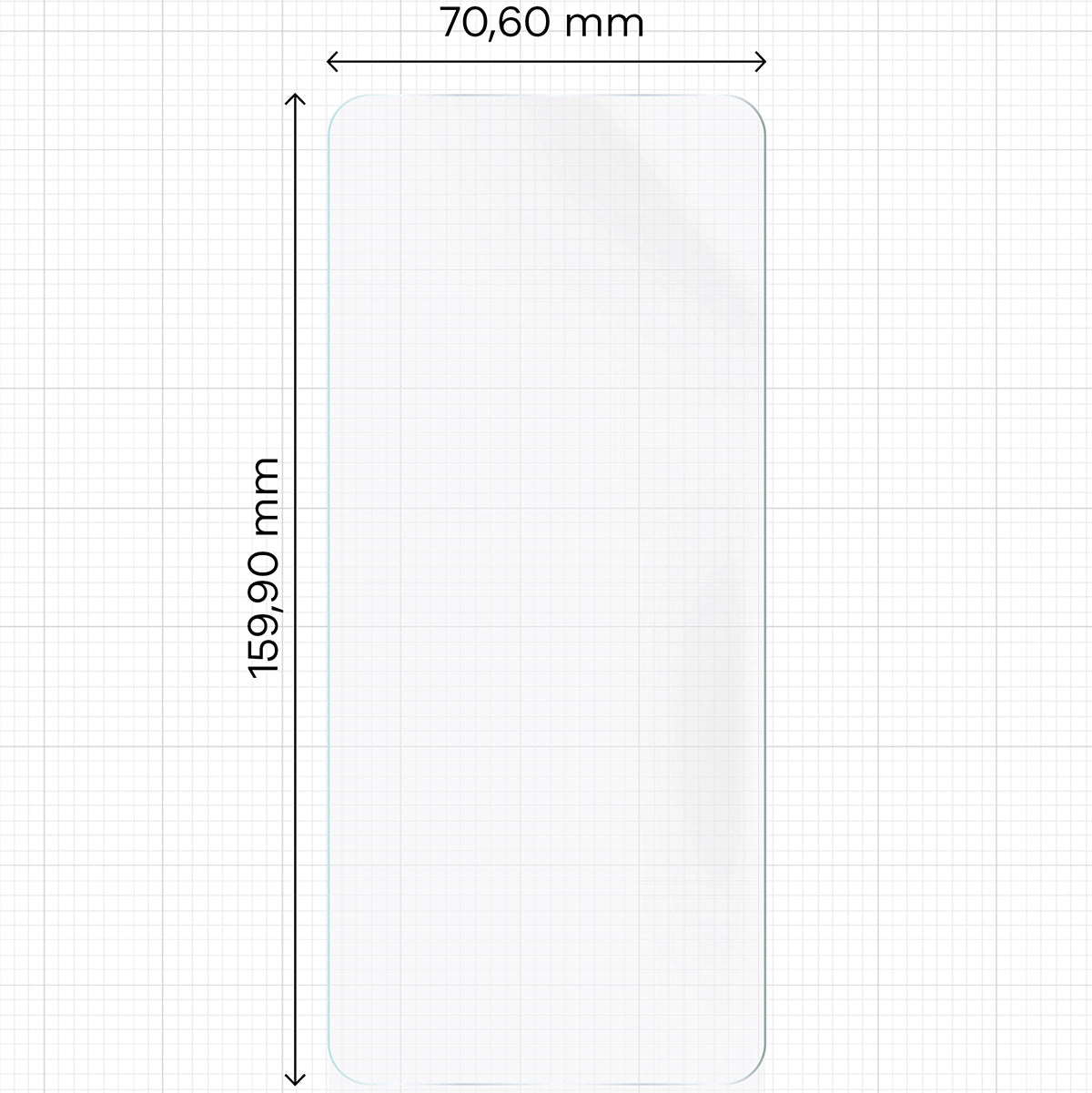 Hydrogel Folie für den Bildschirm Bizon Glass Hydrogel Front Duo für Realme C63 / C53 / C51 / Note 50, 2 Stück