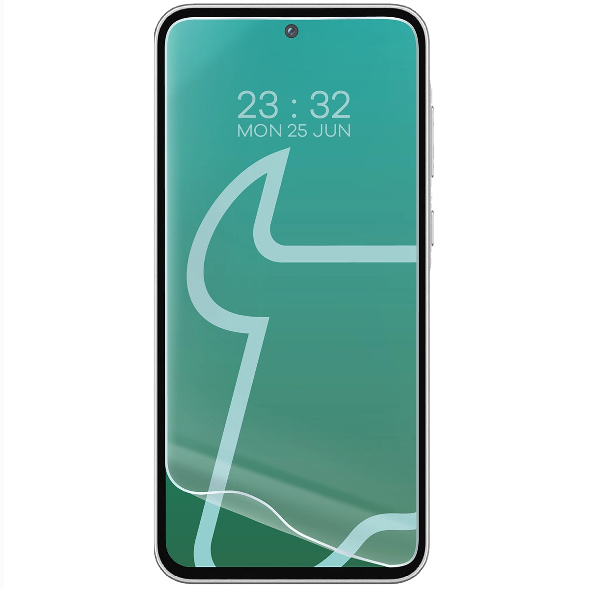 Hydrogel Folie für den Bildschirm für Galaxy M35 5G / A55 / A35 5G, Bizon Film Hydrogel Front Duo, 2 Stück