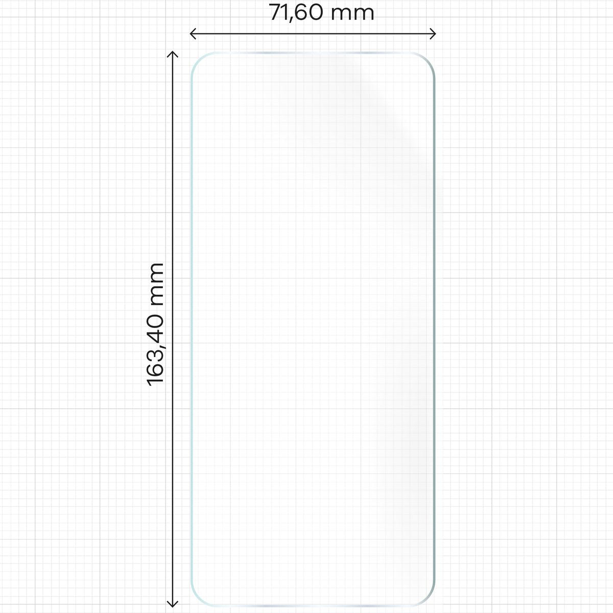 Hydrogel Folie für den Bildschirm für Tecno Spark 20 Pro, Bizon Glass Hydrogel Front Duo, 2 Stück