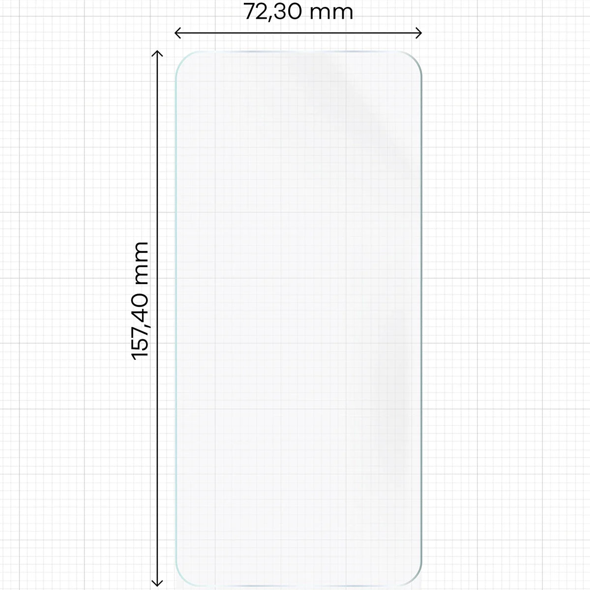 Hydrogel Folie für den Bildschirm für Vivo X200 Pro, Bizon Glass Hydrogel Front Duo, 2 Stück