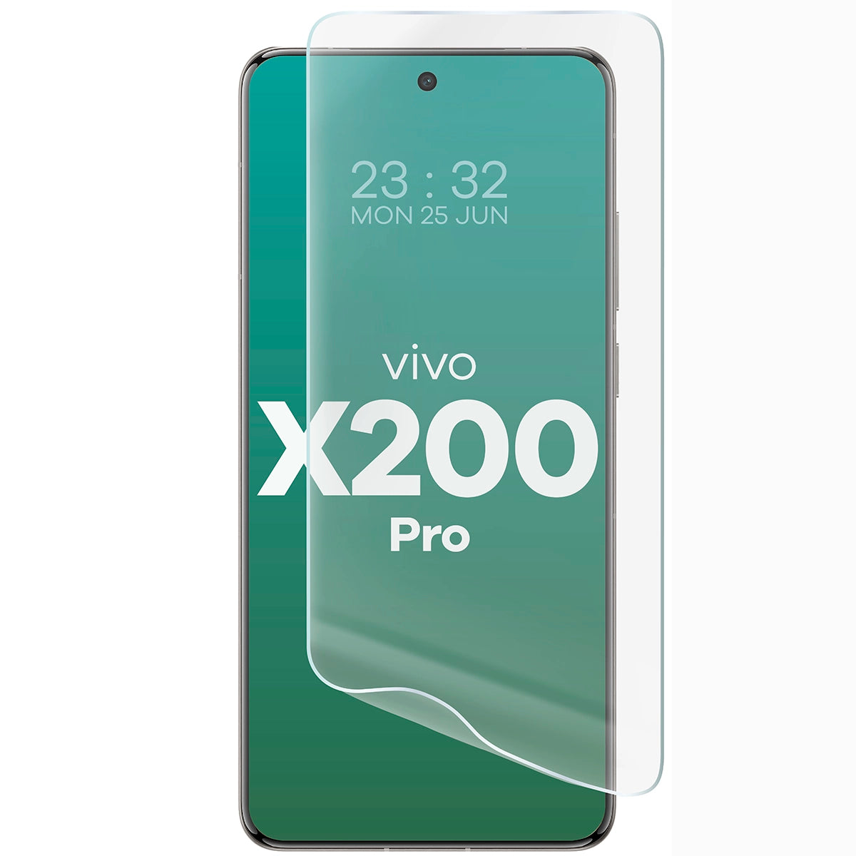 Hydrogel Folie für den Bildschirm für Vivo X200 Pro, Bizon Glass Hydrogel Front Duo, 2 Stück