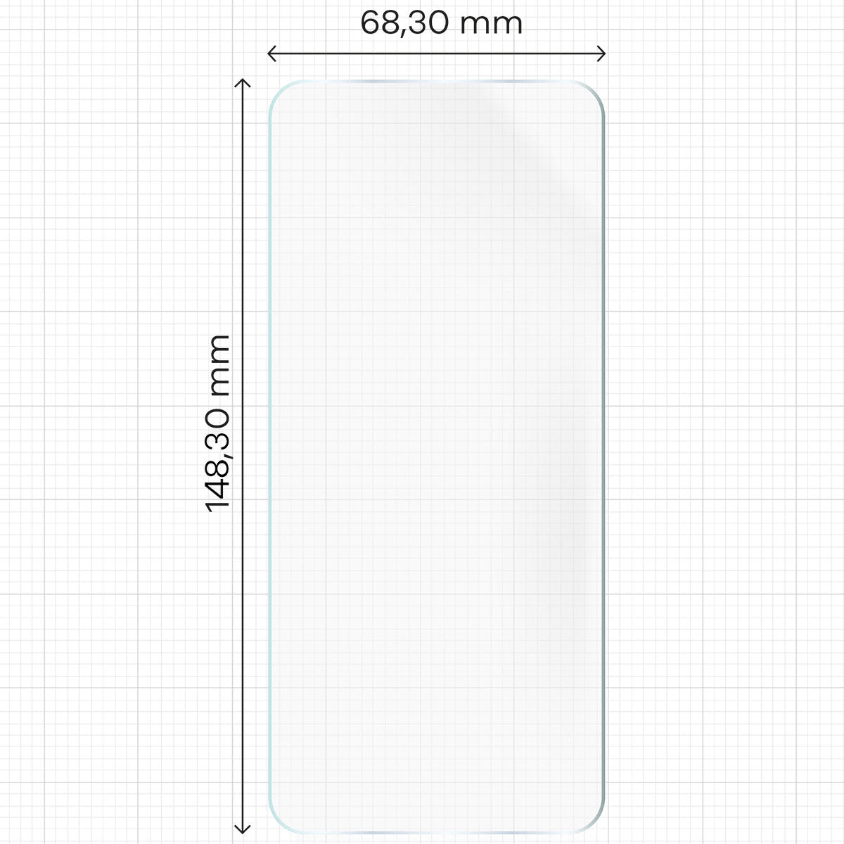 Hydrogel Folie für den Bildschirm für Xiaomi 15, Bizon Glass Hydrogel Front Duo, 2 Stück