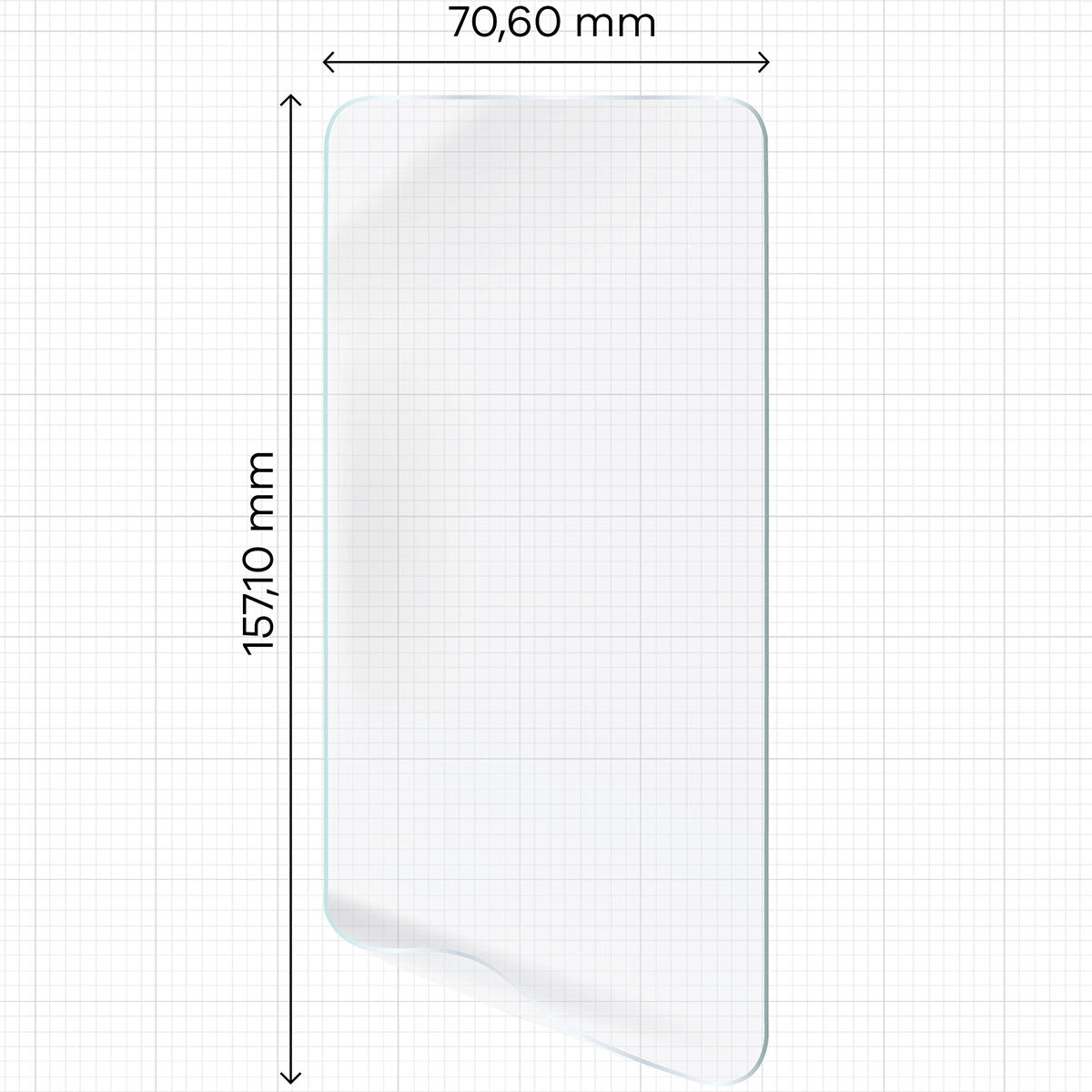 Hydrogel Folie für den Bildschirm für Xiaomi Poco F7 Pro / F7 Ultra, Bizon Glass Hydrogel Front Duo, 2 Stück