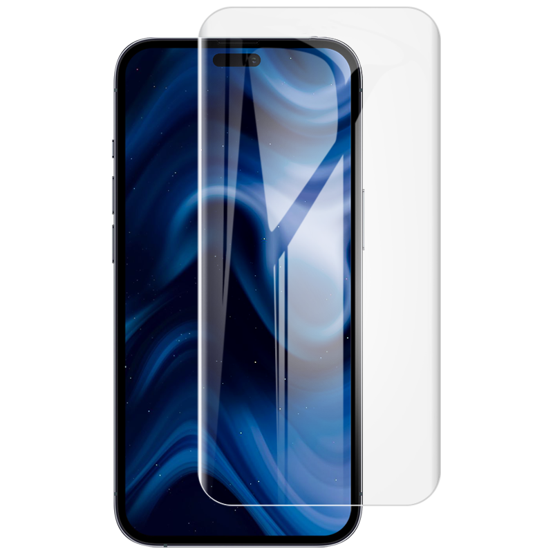 Hydrogel Folie für den Bildschirm für iPhone 16 Pro Max, Bizon Glass Hydrogel Front, 2 Stück