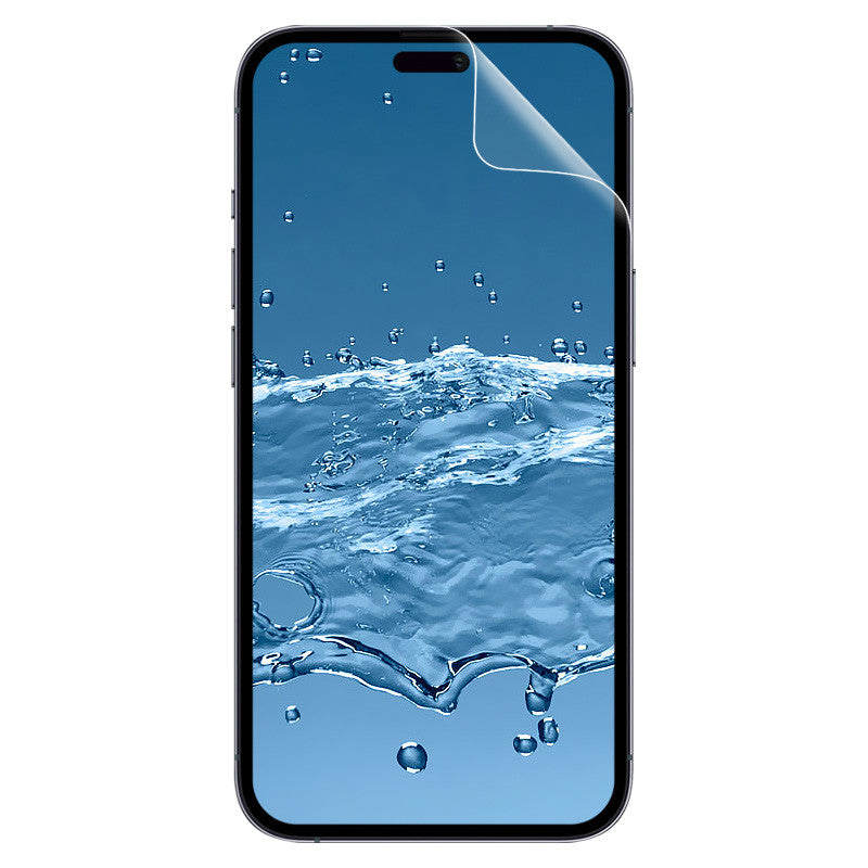 Hydrogel Folie für den Bildschirm für iPhone 16 Pro Max, Bizon Glass Hydrogel Front, 2 Stück