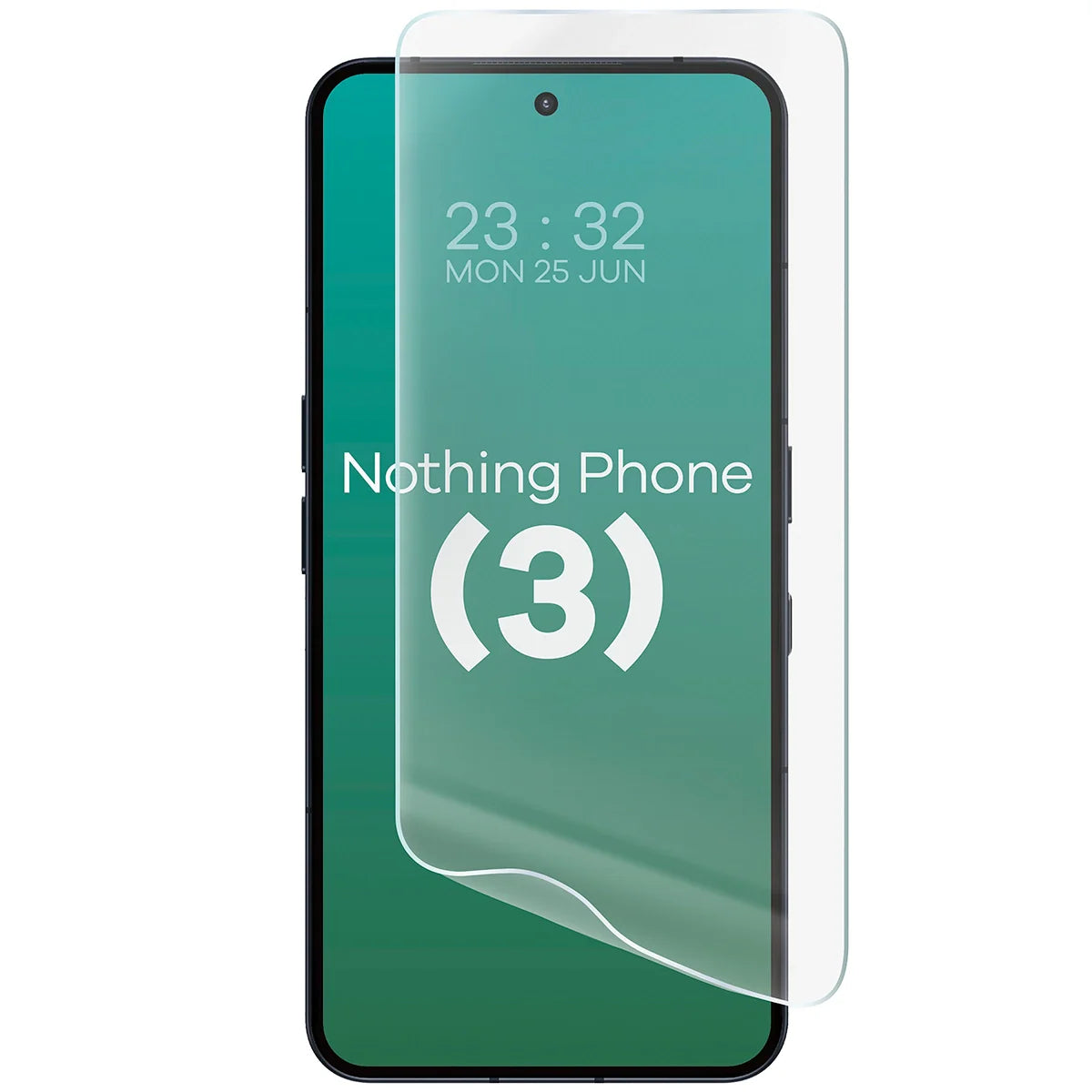 Hydrogel Folie für den Bildschirm für Nothing Phone (3), Bizon Glass Hydrogel Front Duo, 2 Stück