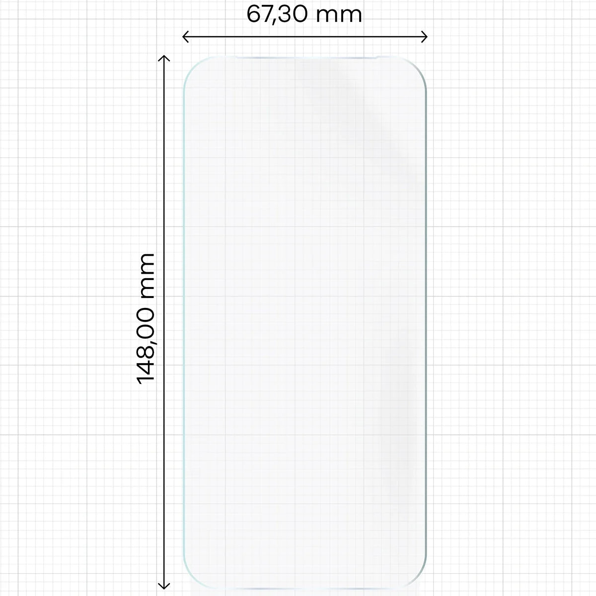 Hydrogel Folie für den Bildschirm für Vivo X200 FE, Bizon Glass Hydrogel Front Duo, 2 Stück