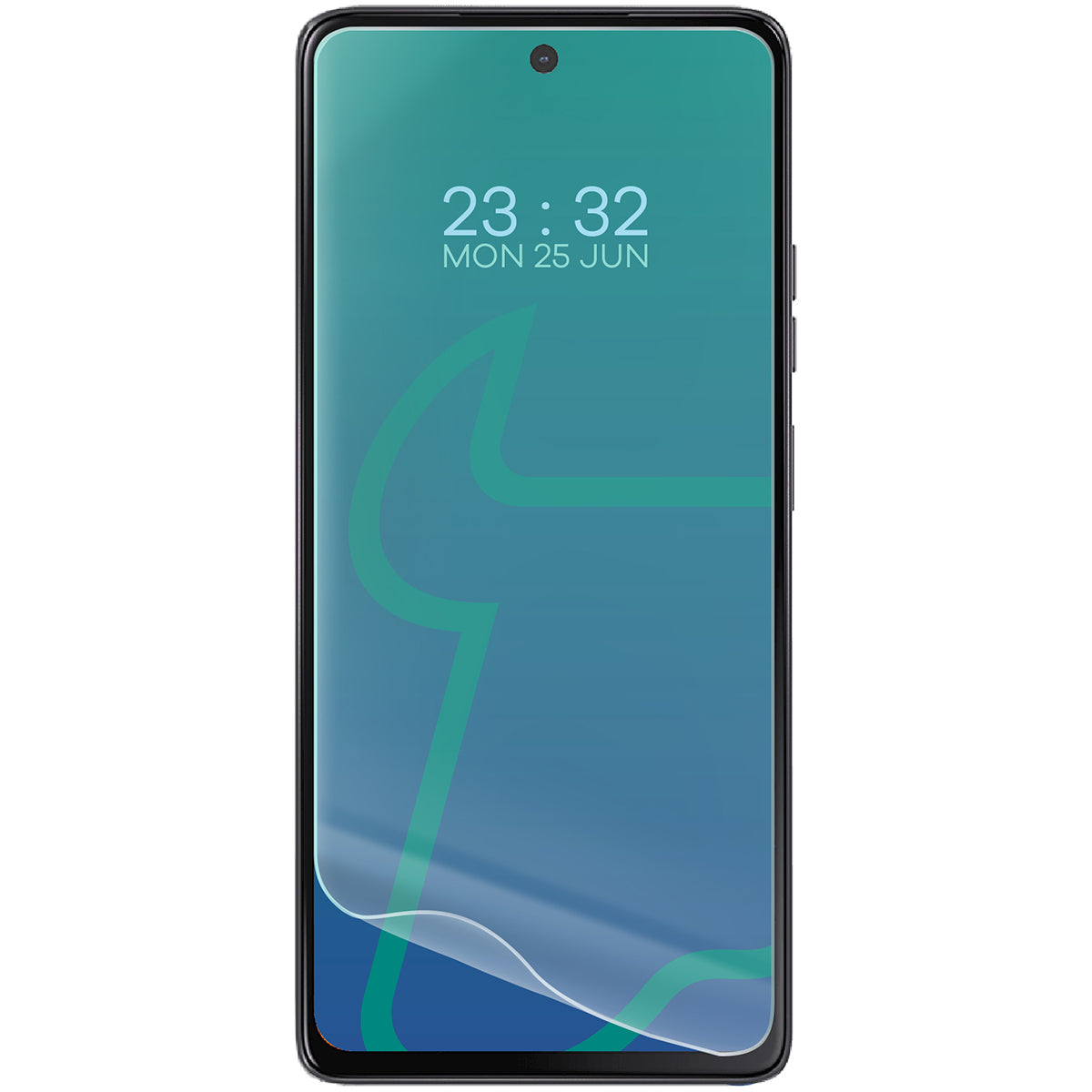 Hydrogel Folie für den Bildschirm für Motorola Moto G75 5G, Bizon Film Hydrogel Front Duo, 2 Stück