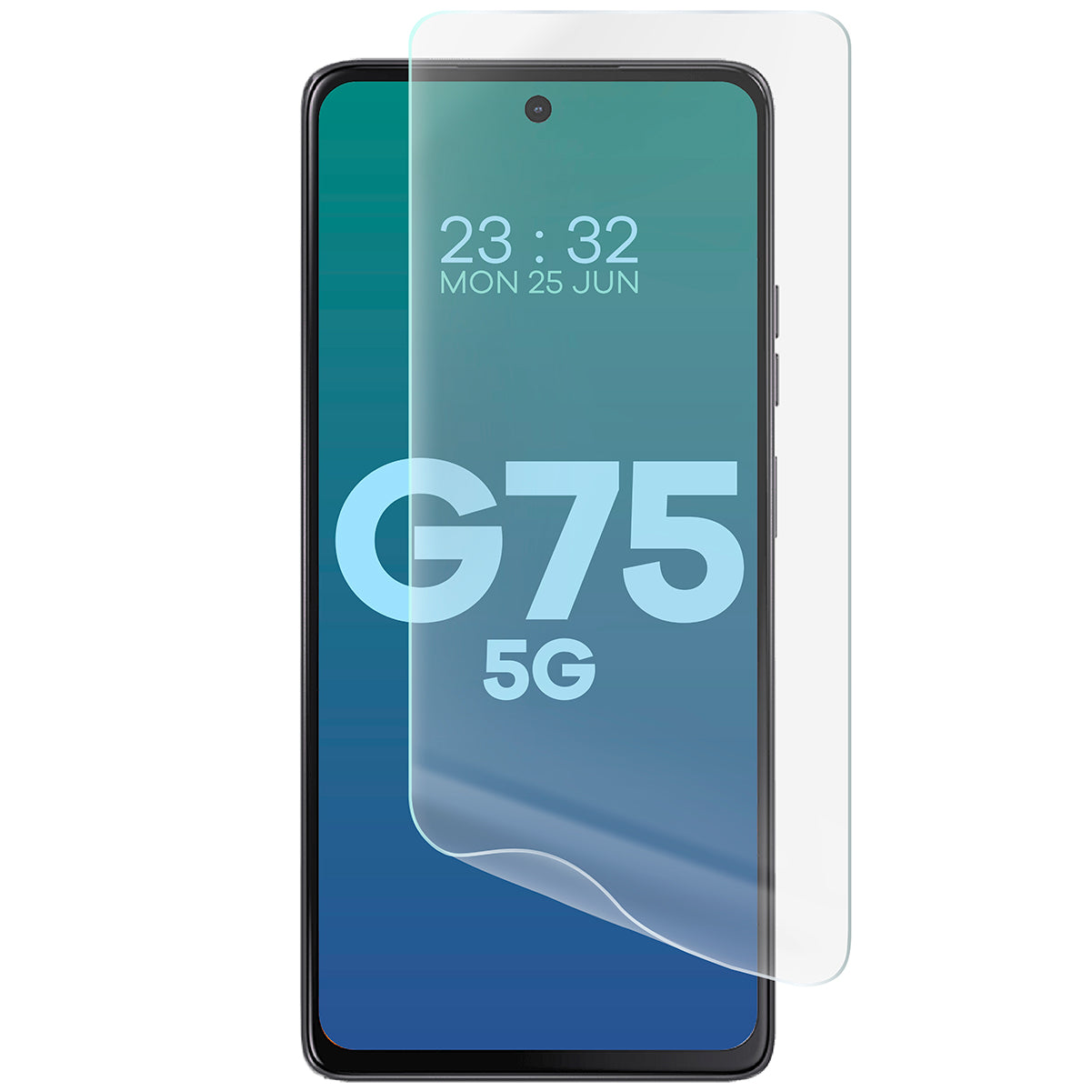 Hydrogel Folie für den Bildschirm für Motorola Moto G75 5G, Bizon Film Hydrogel Front Duo, 2 Stück