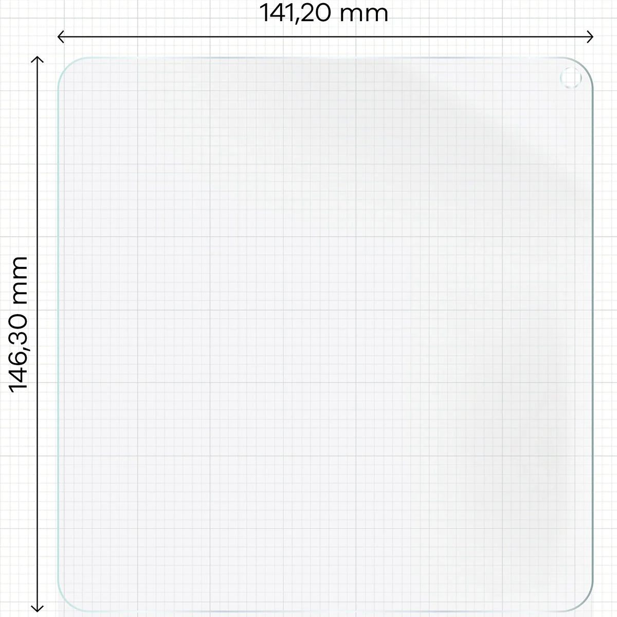 Hydrogel Folie für den mittleren Bildschirm für Google Pixel 10 Pro Fold , Bizon Glass Hydrogel Mid Duo, 2 Stück