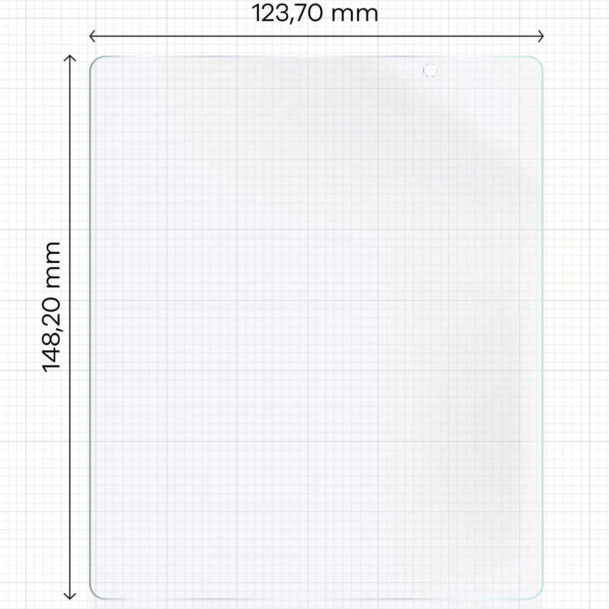 Hydrogel Folie für den mittleren Bildschirm für Galaxy Z Fold4, Bizon Film Hydrogel Mid Duo, 2 Stück