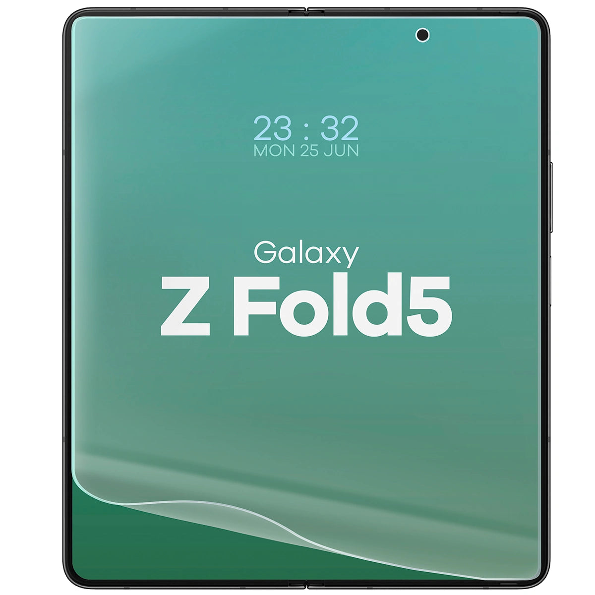Hydrogel Folie für den mittleren Bildschirm für Galaxy Z Fold5, Bizon Film Hydrogel Mid Duo, 2 Stück