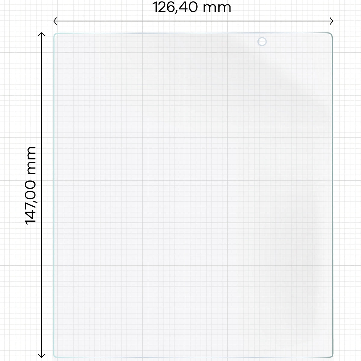 Hydrogel Folie für den mittleren Bildschirm für Galaxy Z Fold6, Bizon Film Hydrogel Mid Duo, 2 Stück