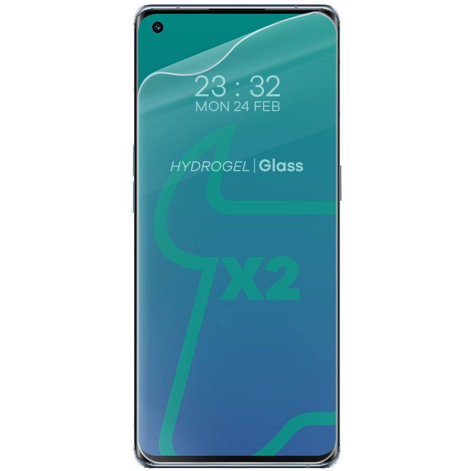 Hydrogel Folie für den Bildschirm Bizon Glass Hydrogel, Oppo Reno 6 Pro 5G, 2 Stück