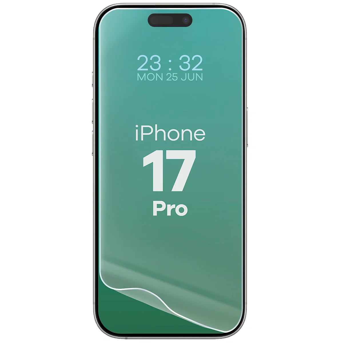 Hydrogel Folie für Display und Rückseite Bizon Film Hydrogel Pack für iPhone 17 Pro, 2 Stück