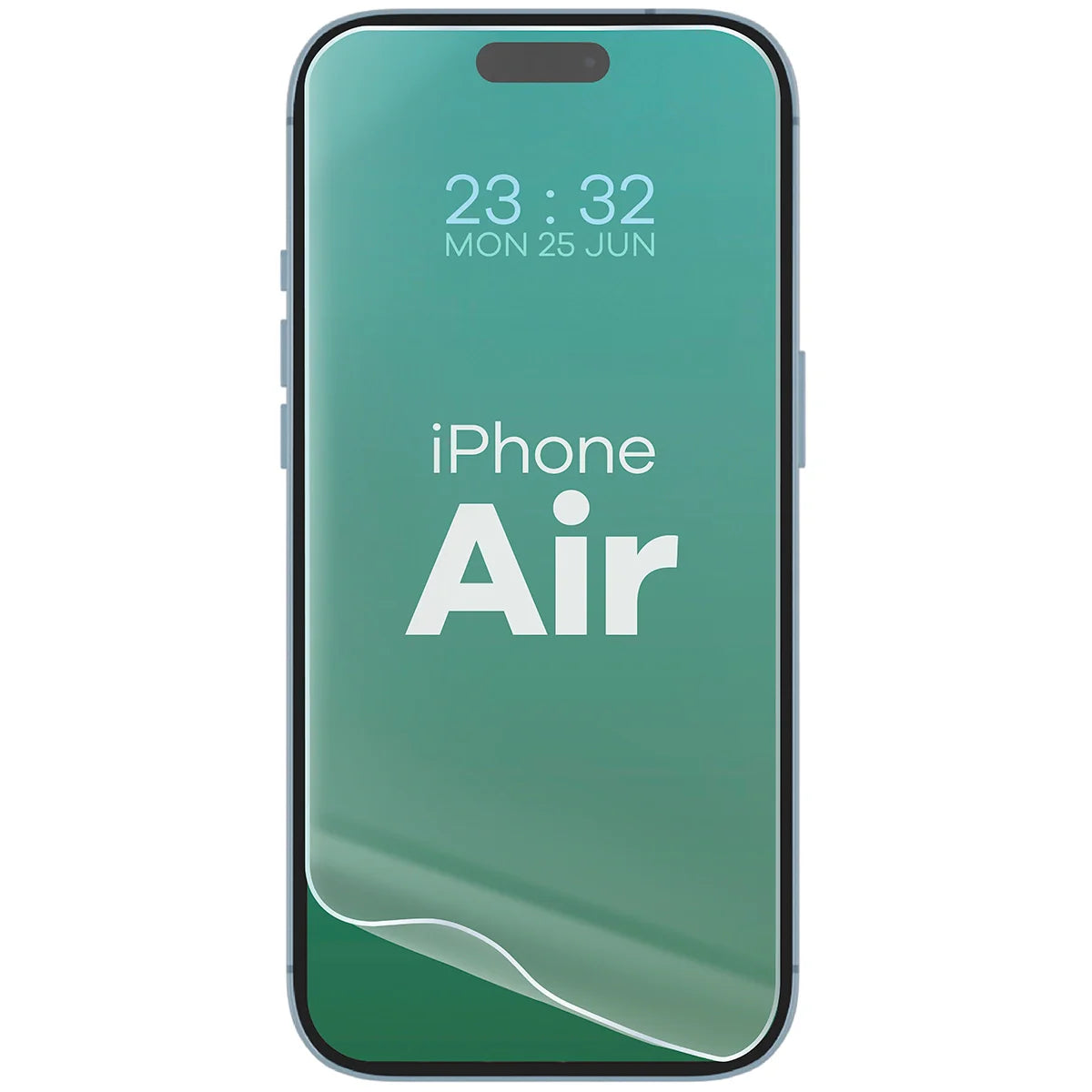 Hydrogel Folie für Display und Rückseite Bizon Film Hydrogel Pack für iPhone Air, 2 Stück