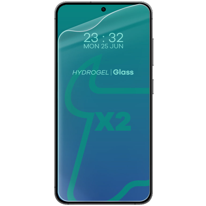 Hydrogel Folie für Display und Rückseite, Galaxy S24, Bizon Film Hydrogel Pack, 2 Stück
