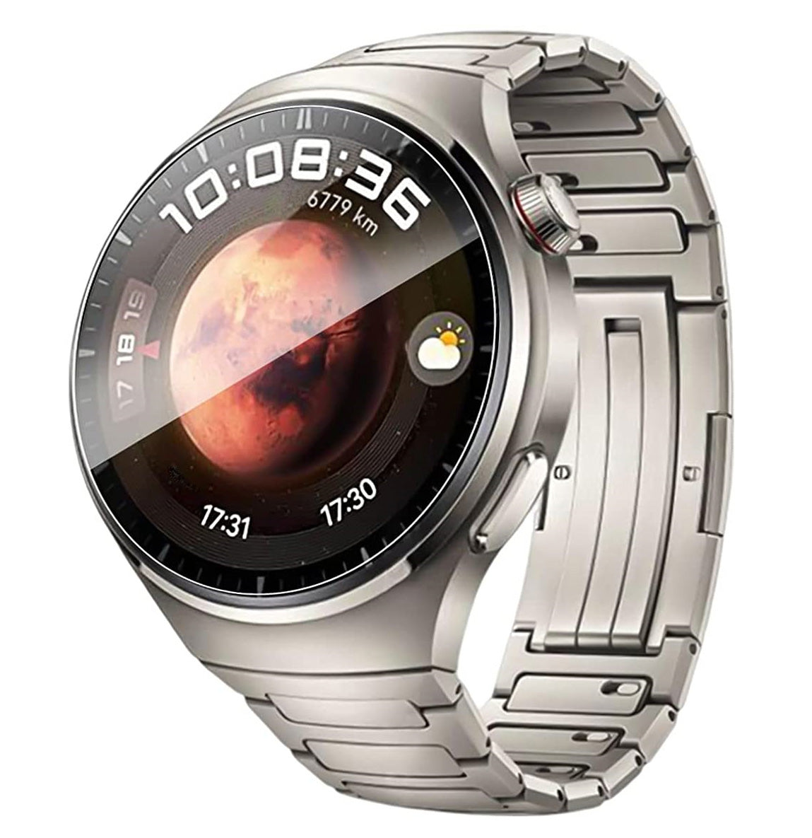 Hydrogel Folie für den Bildschirm Bizon Glass Watch Hydrogel Duo für Huawei Watch 4 Pro / 4 Pro Space Edition, 2 Stück